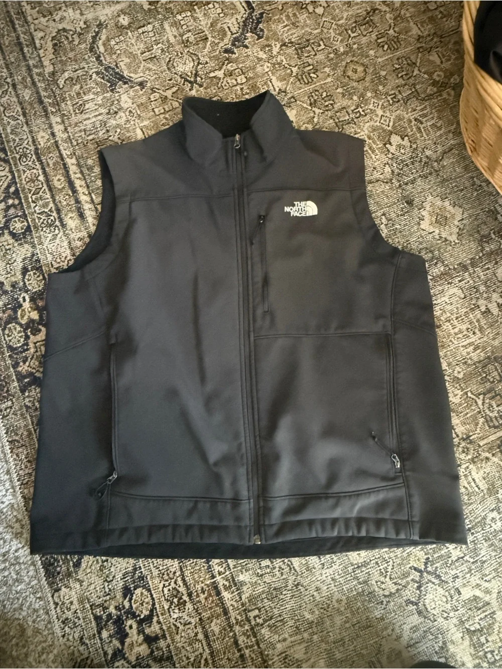 Men’s Apex Bionic 3 Vest XL Black Zip Up